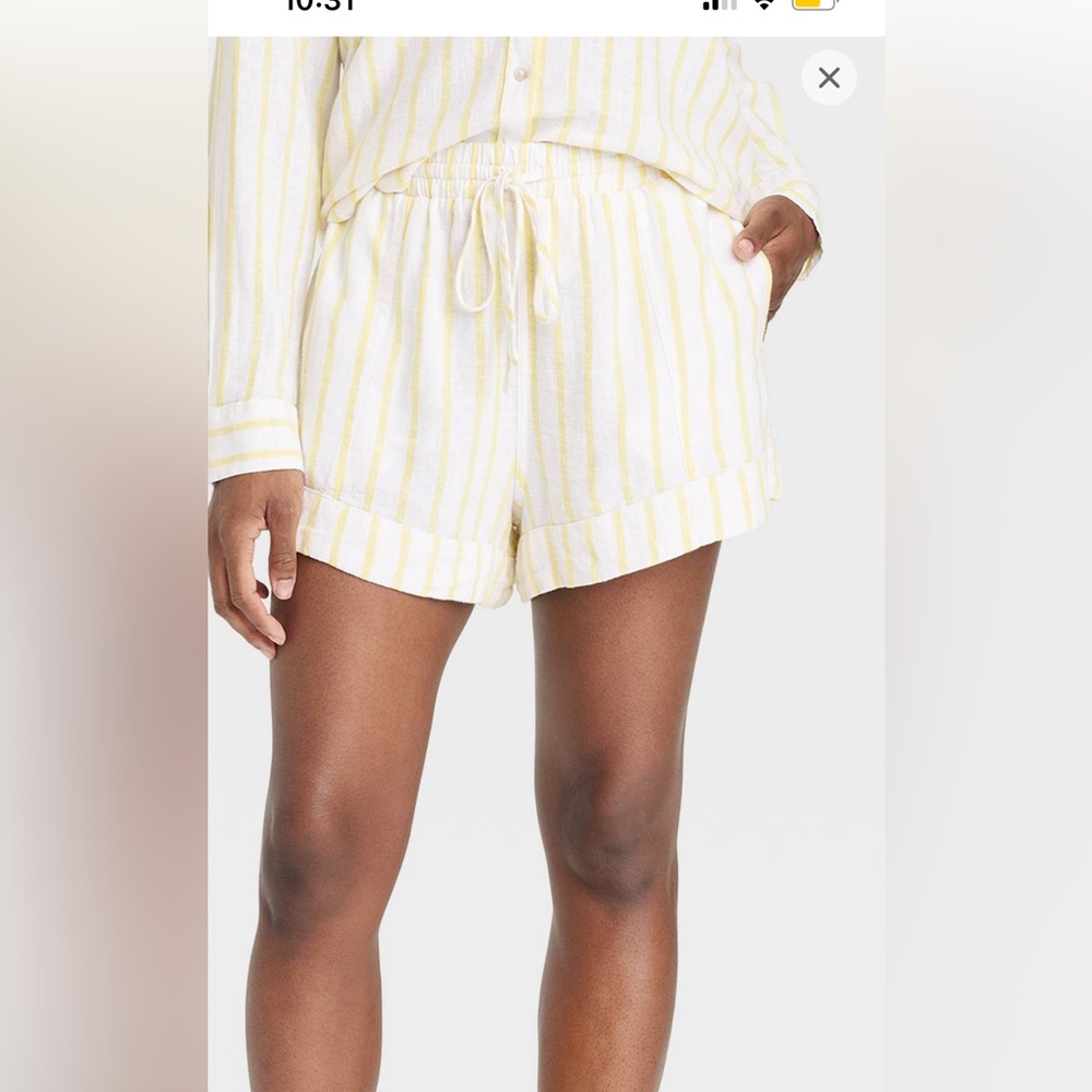 NWT Universal Threads linen shorts